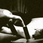 Gretchen e parceiro em filme pornÃ´ usado no clipe do cover de Justify My Love, da Madonna