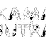 Estudo letras capa Kama Sutra, por Malika Favre