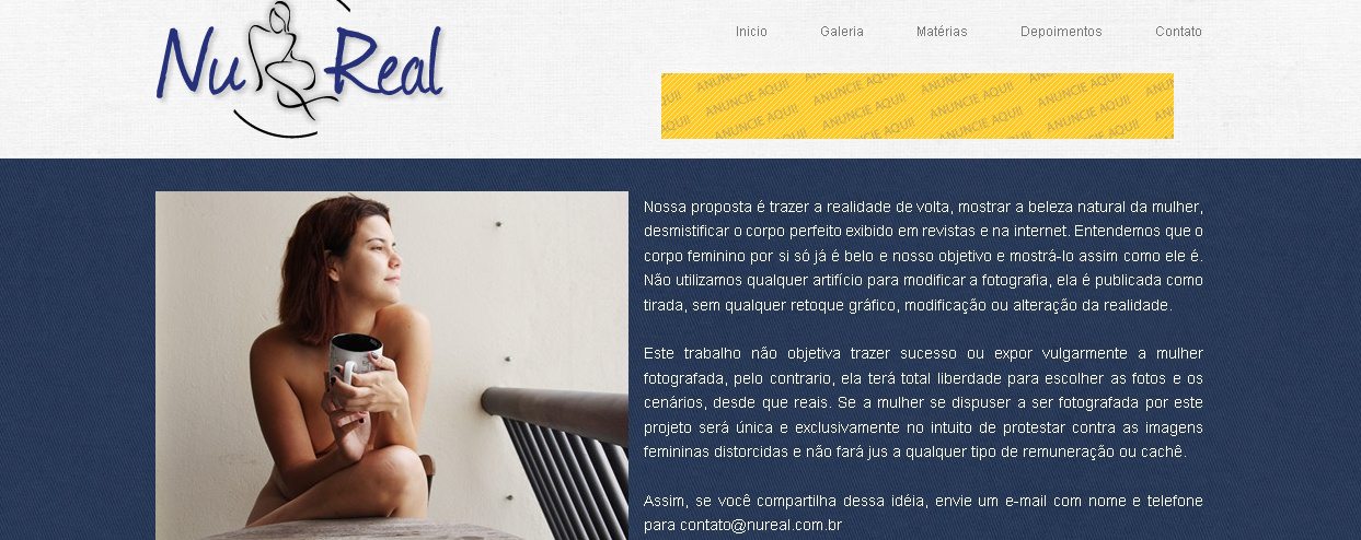 A nudez de mulheres reais