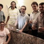 B/Beth e Admin com equipe da RÃ¡dio LambisgÃ³ia